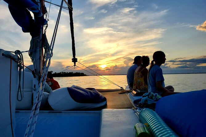 Private Catamaran Sunset Cruise with Dolphin watching - A Calm Route Across Choctawhatchee Bay
