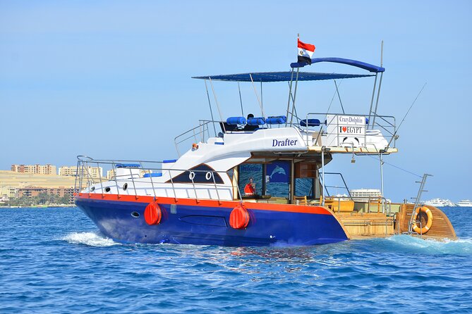 Private Dolphin House Boat Tour with Snorkeling & Lunch– Hurghada - The 8:00 am pickup and marina departure