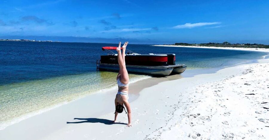 Private Dolphin Tour with Secluded Beach/Snorkel Stop - Reaching the secluded beach stop