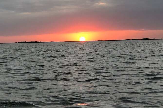 Private Dolphin Watch and Sunset Boat Tour Port Aransas Texas - Lydia Ann Lighthouse and the first views