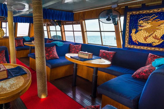 Private Full-Day Red Dragon Yacht for Snorkeling Koh Tan & Visit Pink Dolphin - Food, service, and the comfort factor