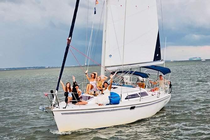 Private Luxury Yacht Charters, BYOB & Dolphins - Why a private Charleston sailing works so well