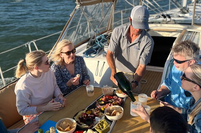 Private Morning Sail, Dolphin and History Tour on Mystique - Passing the Ravenel Bridge