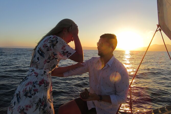 Private Sailing - dolphin Experience Estepona - drink & food - 4h - Following the coast toward Marbella