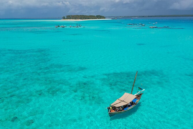 Private/Sharing: Snorkeling with Dolphins Sandbank in Mnemba - Snorkeling around Mnemba’s coral reefs