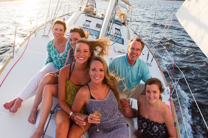 Private Sunset Sail BYOB Dolphin/History Tours on 43ft Mystique - The Yorktown aircraft carrier
