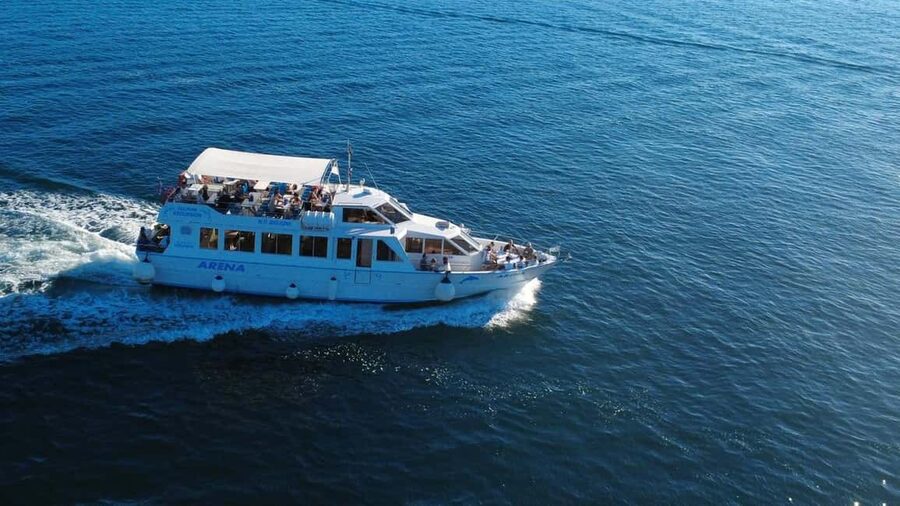 Pula: Brijuni Dolphins Sunset Cruise with Dinner and Drinks - Key points at a glance