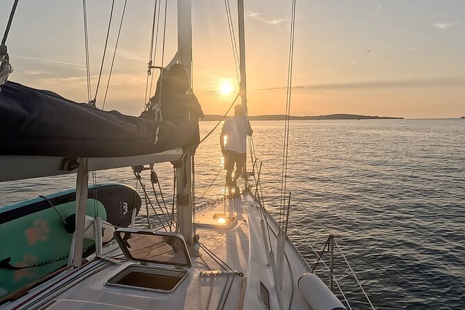 Pula: Private Golden Hour Sail - Dolphins, Drinks & Brijuni Views - Returning under the early stars