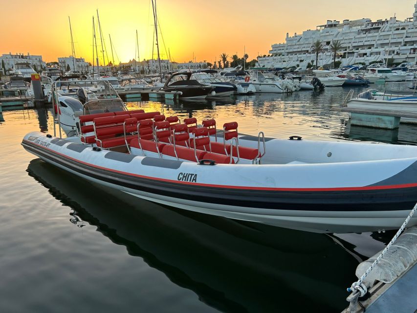 Quarteira: Algarve Coast, Caves and Dolphin Watching Cruise - The first view of the Algarve coast