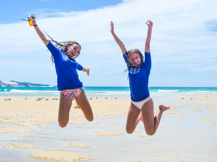 Rainbow Beach: Kayaking with Dolphins and Beach 4WD Tour - Who should book this Rainbow Beach tour?
