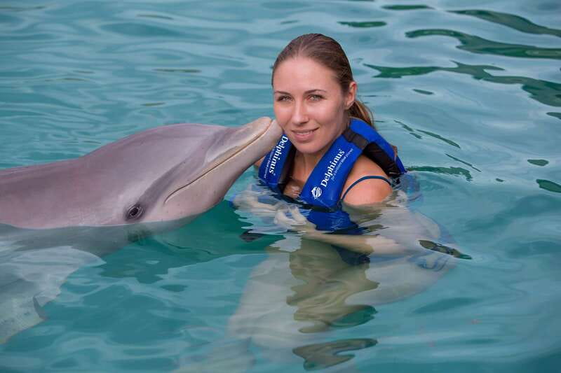 Riviera Maya: Swimming Experience with Dolphins - A Short Dolphin Encounter Beside Xcaret Park