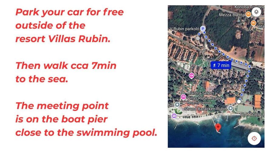 Rovinj: Sunset Speedboat Tour with Dolphin Watching - Waiting for dolphins in open water