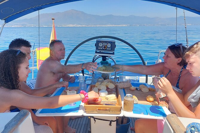 Sailing Boat-always private-always by sail-search for dolphins - Food and drinks that make the trip feel personal