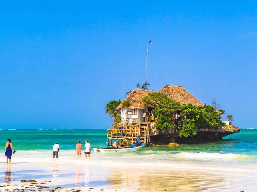 Salaam Cave Tour, Lunch at The Rock, Mnemba Dolphin Tour - Boat time and Mnemba Atoll