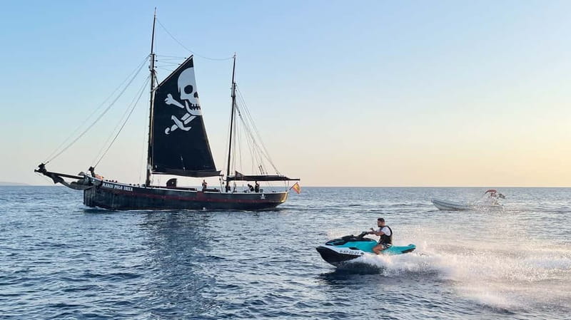 Santa Eulalia: Jet Ski Tour with Optional Dolphin Searching - The one-hour route reaches farther along Ibiza’s coast