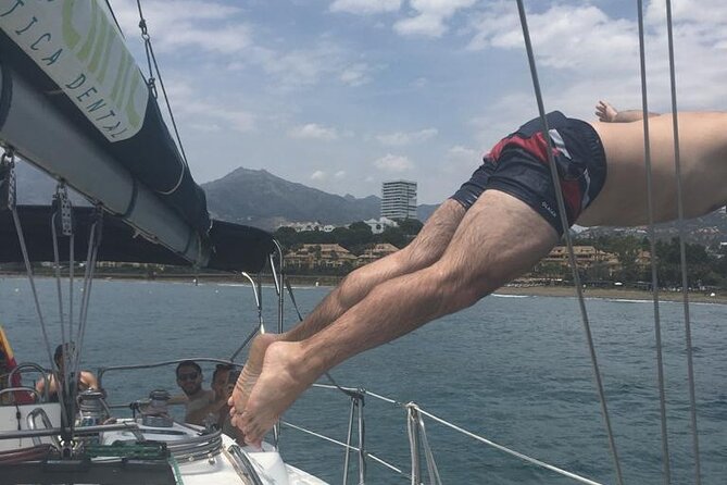 Shared Sailboat Experience Feel nature with dolphins - Sailing along the Marbella coast