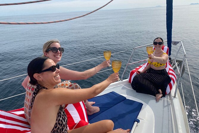 Shared Sailboat Experience Feel nature with dolphins - Swimming in clear Mediterranean water