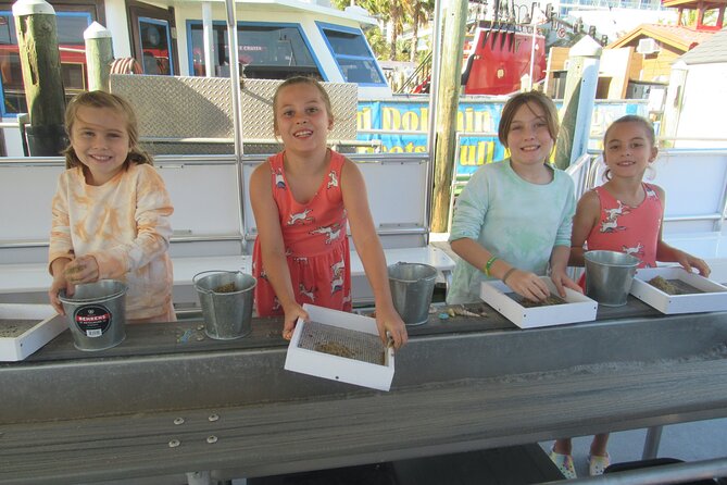Shark Teeth and Shells, Dolphin and Shelling Tour Boat Clearwater Beach - A short Clearwater outing with several moving parts
