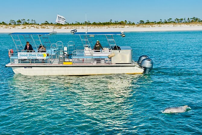 Shell Island Dolphin Sightseeing Boat Tour in Panama City Beach - Leaving St. Andrews Bay for Shell Island