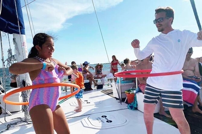 Shell Island Snorkel and Dolphin Catamaran Cruise with Island Time - Why this catamaran works better than a small boat