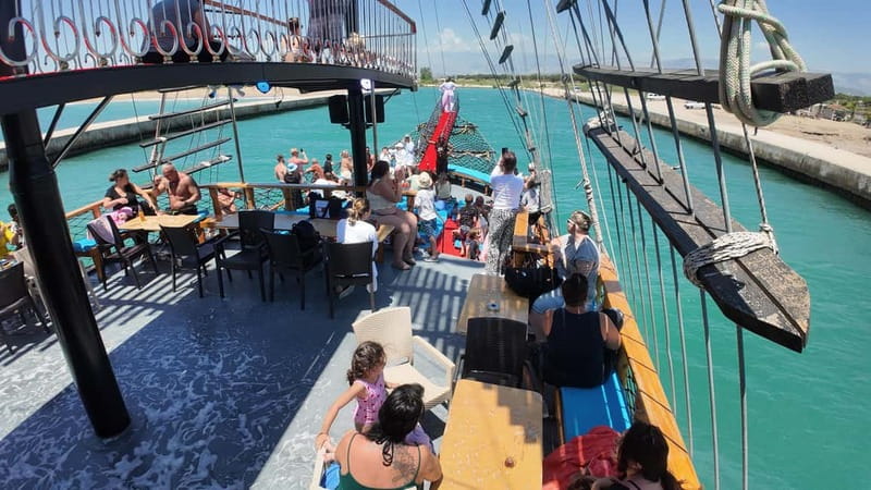 Side: Dolphin Boat Tour With Lunch Foam party Swimming - Key points to know before you book