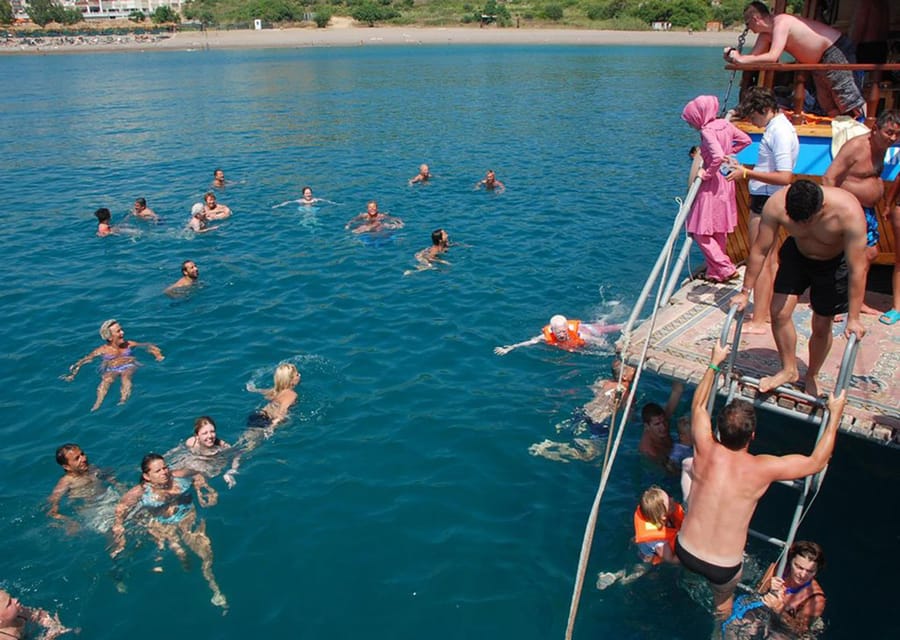 Side: Dolphin Boat Tour With Lunch Foam party Swimming - The foam party is the main event
