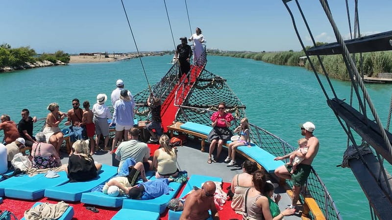Side: Dolphin Boat Tour With Lunch Foam party Swimming - Hotel pickup makes the morning simple