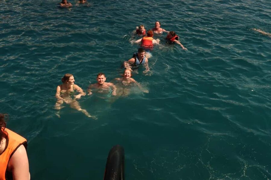 Side Dolphin Island Boat Trip with Lunch & Swim Stops - How comfortable is the double-deck boat?