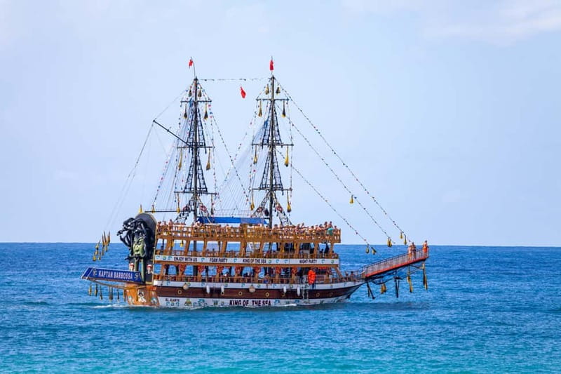 Side: Dolphins Island Cruise with Swimming Stops and Lunch - From Side hotels to the Manavgat River