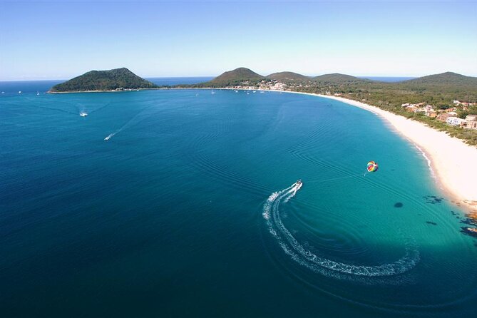 Small Group Port Stephens + Dolphins + 4WD/sandboarding ex Sydney - Birubi Beach and the final stretch