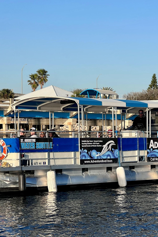 St. Augustine: Sunset Boat Tour with Dolphin Spotting - The Sunset Finish