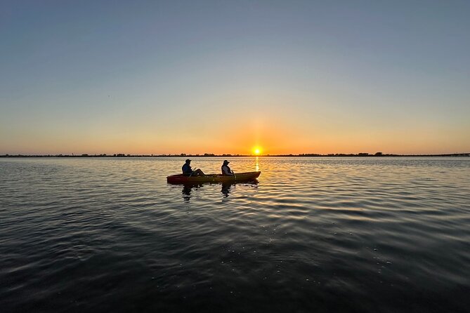 Sunset Kayaking with Dolphins - The sunset portion earns its place