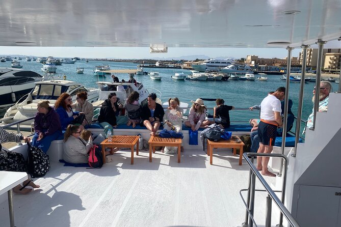 Swim with Dolphins VIP snorkeling Boat Trip with lunch - Hurghada - Two guided snorkeling stops on the Red Sea