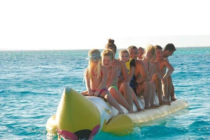 Swimming with Dolphins and Banana Boat Sea Trip Day Experience - Hurghada - Morning pickup and the first hours on the boat