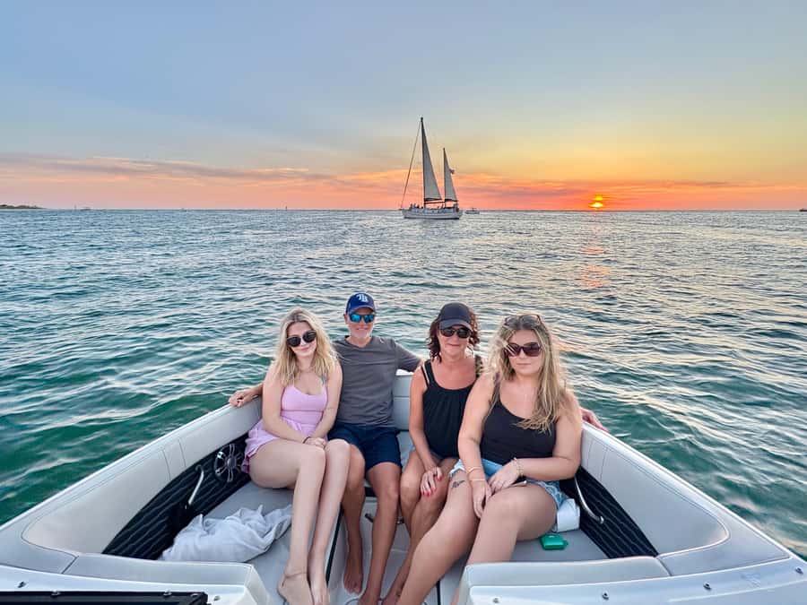 Tampa Bay: Private Sunrise Dolphin & Island Cruise - Cruising through Boca Ciega Bay