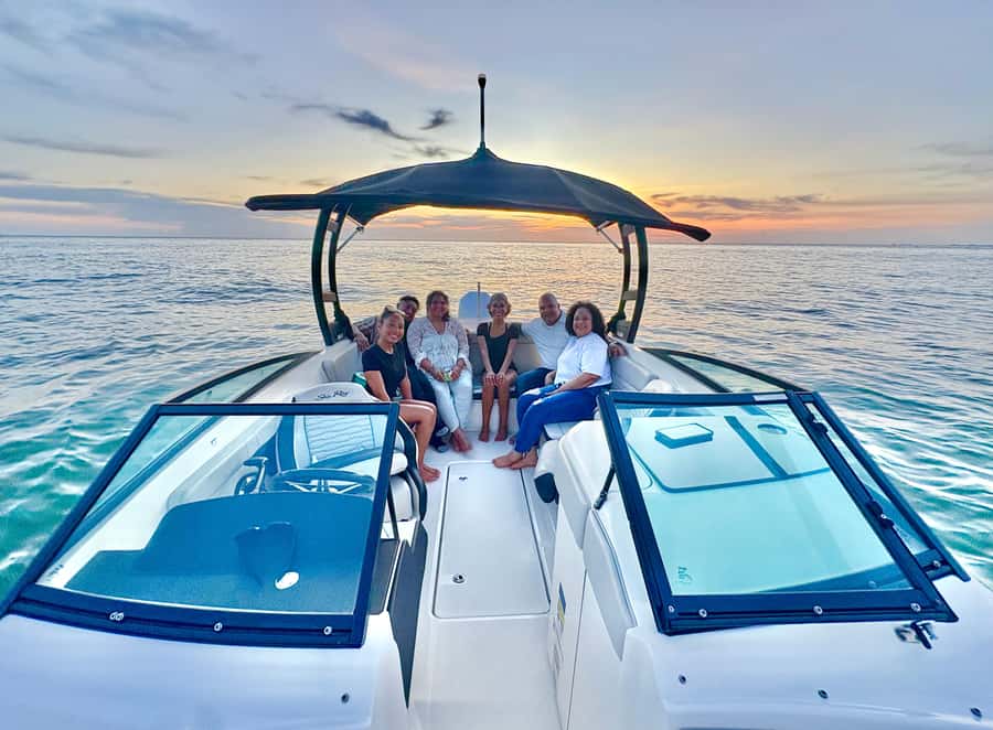 Tampa Bay: Private Sunrise Dolphin & Island Cruise - Watching for dolphins during their morning routine