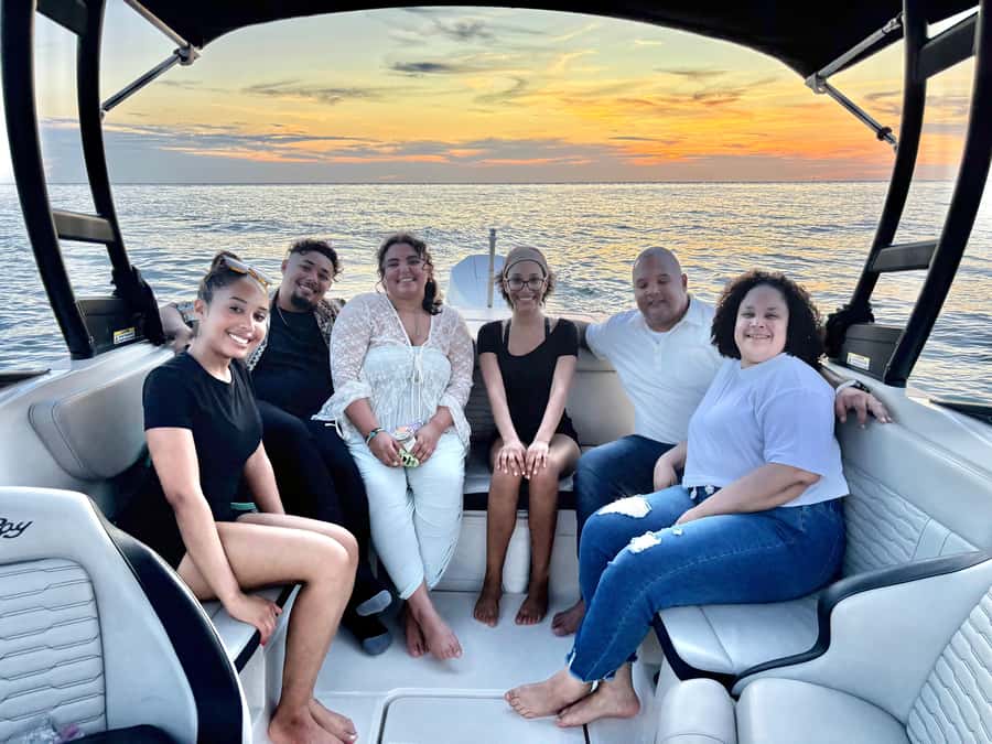 Tampa Bay: Private Sunrise Dolphin & Island Cruise - Birdsong, music, and the peaceful middle of the trip