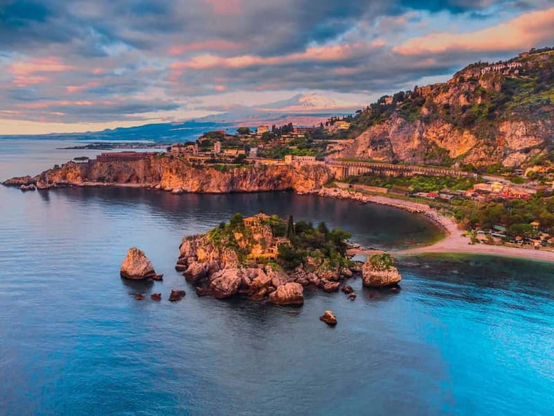 Taormina: Dolphin Tour and Sunset Aperitif Boat Tour - The Blue Grotto, Capo Taormina, and coastal views