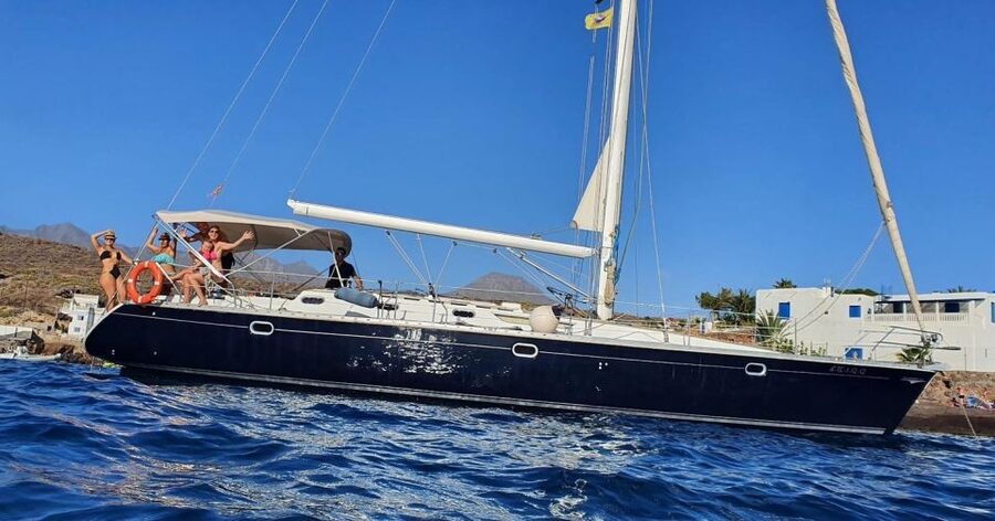 Tenerife: Sailing Excursion with Whale and Dolphin Watching - A quiet bay for swimming and snorkeling