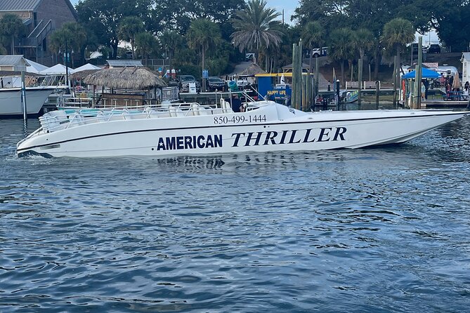 Thriller Sunset Dolphin Cruise in Destin Harbor - The crew and the feel of the ride