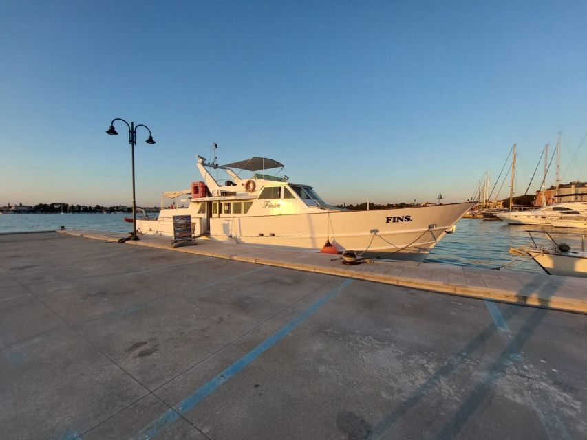 Umag: Sunset Cruise with Dolphin Spotting - Wine, sunset, and the ride back to Umag