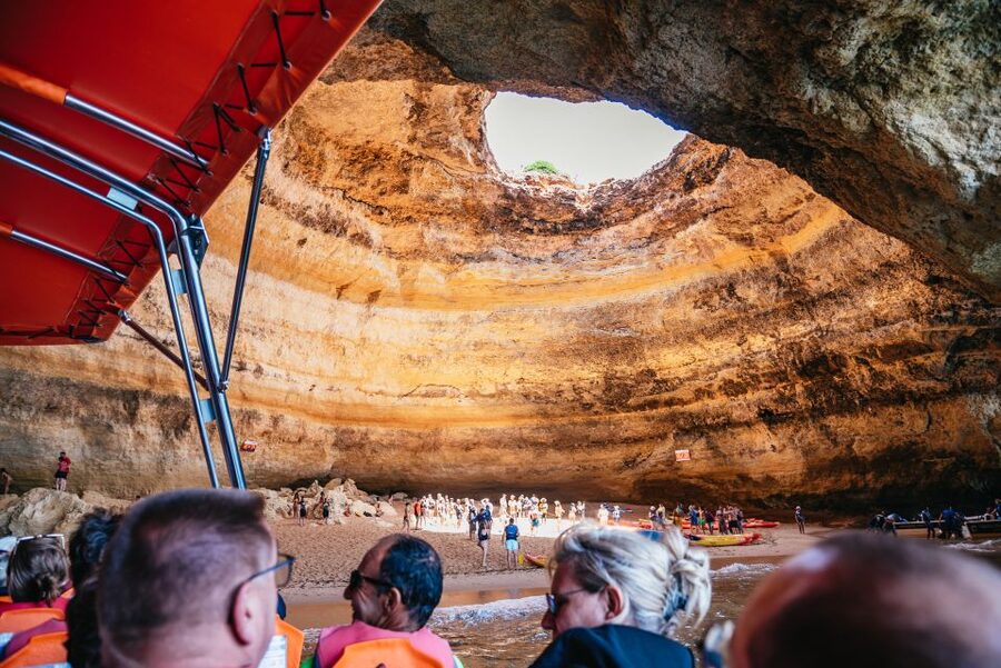 Vilamoura: Benagil Cave Boat Tour with Entry&Dolphin search - Is $49 good value from Vilamoura?