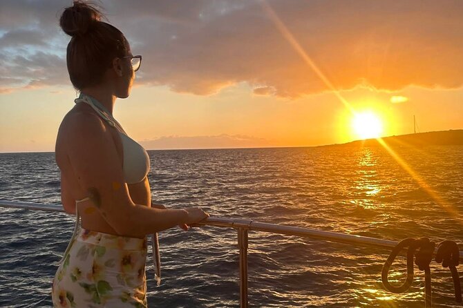 Whale and Dolphin Watching Catamaran with Transfer and Buffet - The swimming stop near Tenerife’s south coast