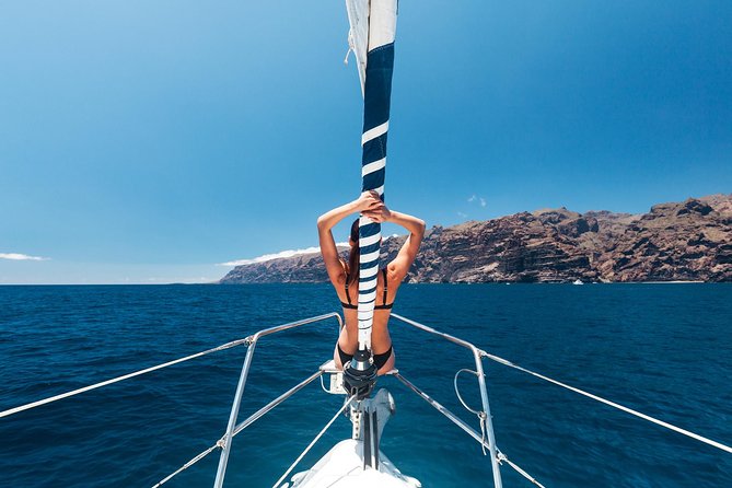 Whales & Dolphins watching in exclusive sailboat - Setting off from Puerto Colón in Costa Adeje