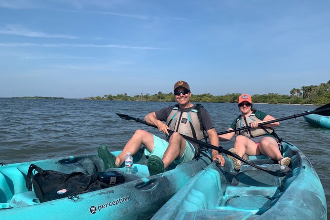 Wildlife Refuge Sunset Dolphin, Manatee & Mangrove Kayak or Paddleboarding Tour! - Sunset from the water